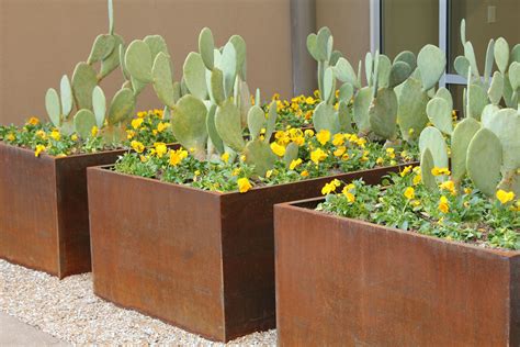 flower style metal box with lid|decorative metal planter boxes.